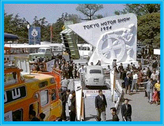 And, one of the attractions at the first Tokyo Motor Show was Mr. K's Flying 